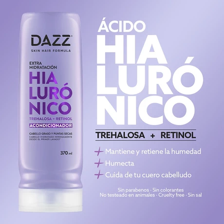 Dazz Acondicionador Ácido Hialurónico 370 ml