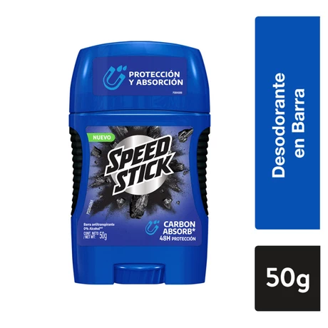 Speed Stick Desodorante Carbón Activado 50 g