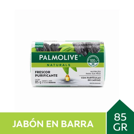 Palmolive Jabón Barra Purificante Carbón 85g