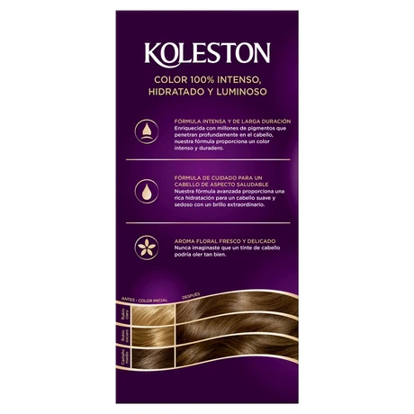Koleston Tintura Permanente Tono 61 Rubio Oscuro Ceniza