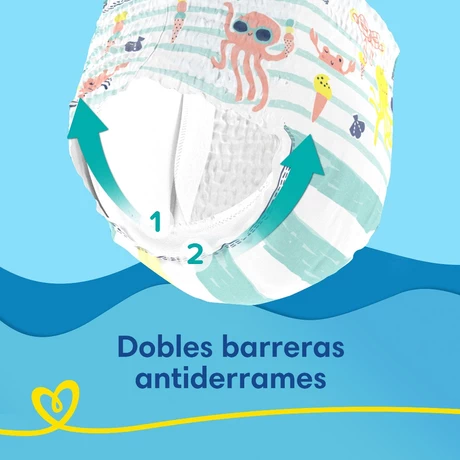 Pampers Splashers Pañales de Piscina Talla XG 10 Unidades