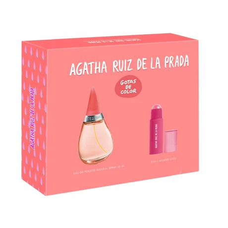 Agatha Ruiz de la Prada Pack Gotas EDT 50 ml + Makeup Stick