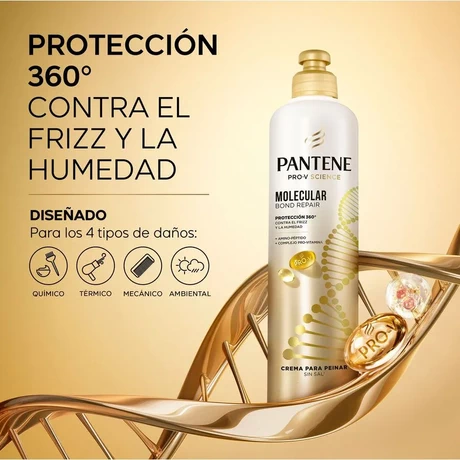 Pantene Crema Peinar Repair Molecular 300 Ml