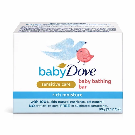 Baby Dove Jabón Barra Rich Moisture 90 Gr