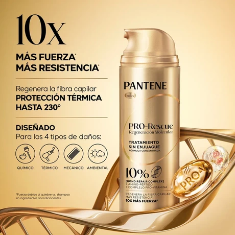 Tratamiento Molecular Pro Rescue Pantene 150 ml