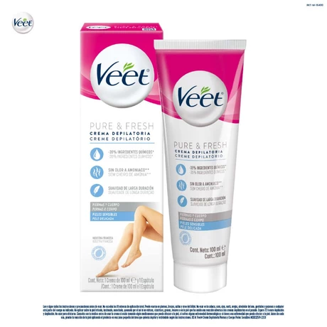 Veet Crema Depilatoria Piel Sensible 100 ml