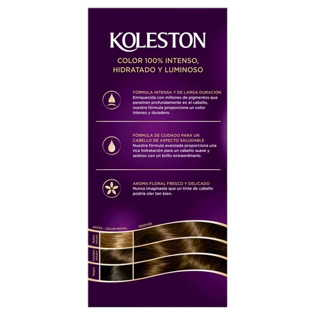 Koleston Tintura Permanente Tono 30 Castaño Oscuro