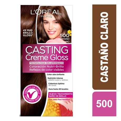 Casting Creme Gloss Tinte Semi Permanente 500 Castaño Claro