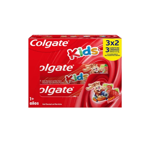 Colgate Pasta Dental Kids Fresantástico Pack 3 x 50 g