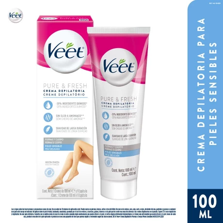 Veet Crema Depilatoria Piel Sensible 100 ml