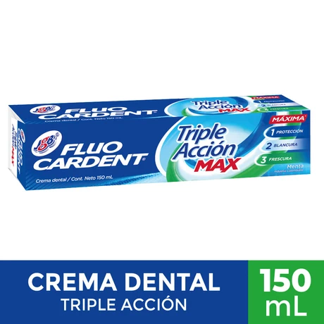 FluoCardent Pasta Dental Triple Acción Max 150 ml