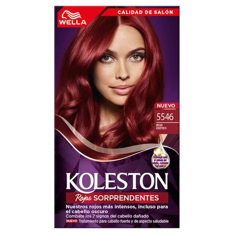Koleston Kit Tintura Permanente 5546 Rojo Exótico