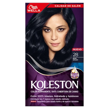 Koleston Kit Tintura Permanente 28 Negro Azulado