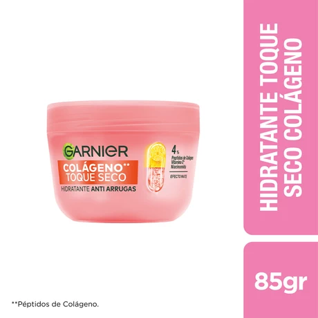 Garnier Crema Hidratante Toque Seco Colágeno 85 gr