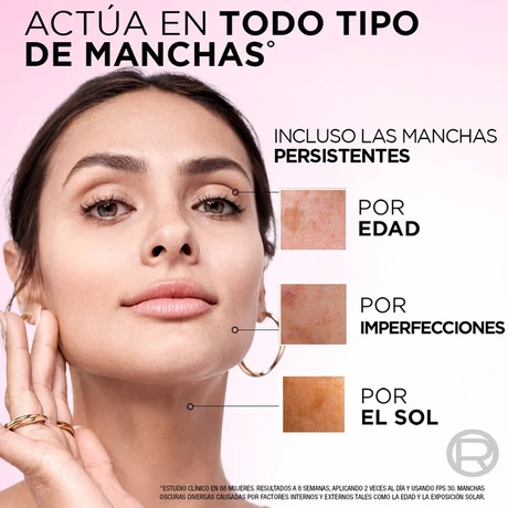 L’Oréal Crema Facial Glycolic Bright Noche 50 ml