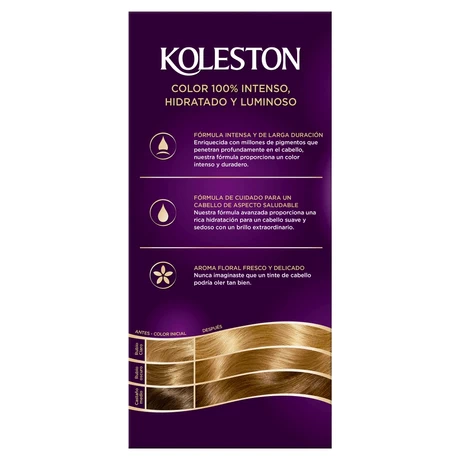 Koleston Tintura Permanente Tono 80 Rubio Claro