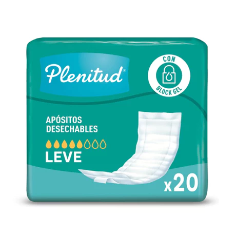 Plenitud Apósito Adulto Maternity Post Parto 20 Unidades