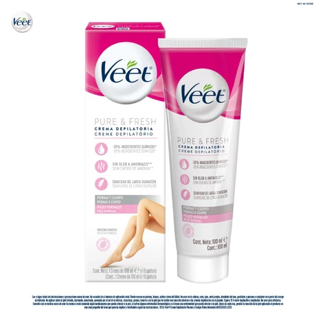 Veet Crema Depilatoria Piel Normal 100 ml