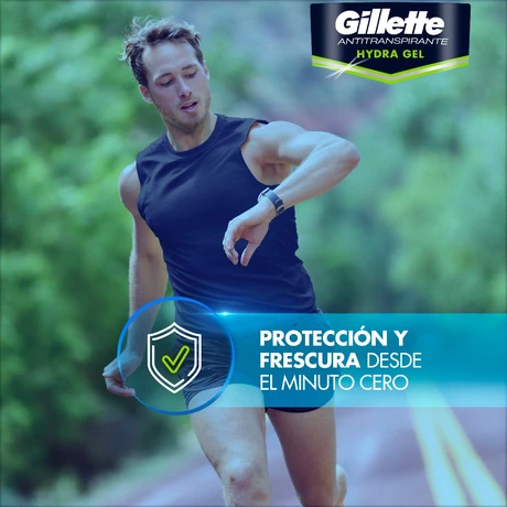 Gillette Hydra Gel Antitranspirante Aloe 82 g