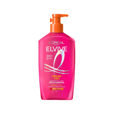 Elvive Shampoo Dream Liso Pump 1 Litro