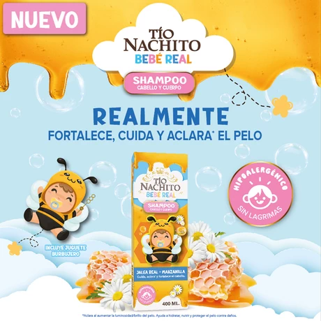 Tio Nachito Shampoo Niños 400 ml