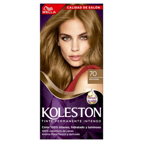 Koleston Tintura Permanente Tono 70 Rubio Medio