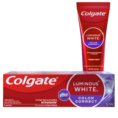 Colgate Pasta Dental Luminuos Colour Correct 53 ml
