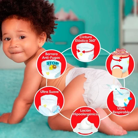 Pampers Premium Care Pants Talla XXG 116 Unidades
