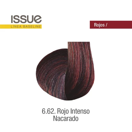 Issue Tintura Permanente 6.62 Rojo Intenso Nacarado