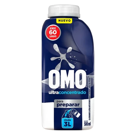 Omo Detergente Líquido para Diluir 500 ml