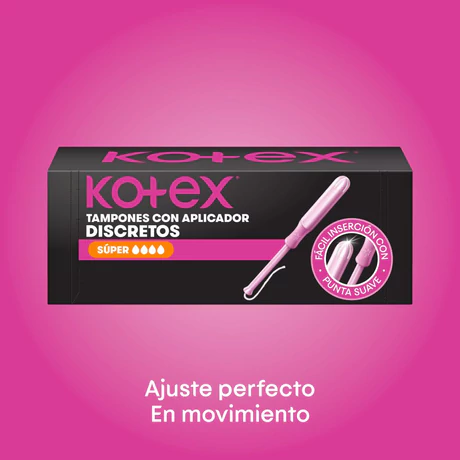 Kotex Tampón Evolution Súper Plus 8 Unidades