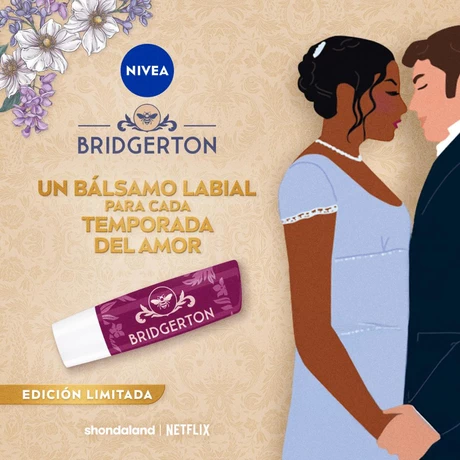 Bálsamo Labial Nivea Blackberry Pie Bridgerton Edición Limitada 4,8 gr