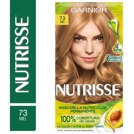 Nutrisse Tinte Permanente 73 Miel Rubio Dorado