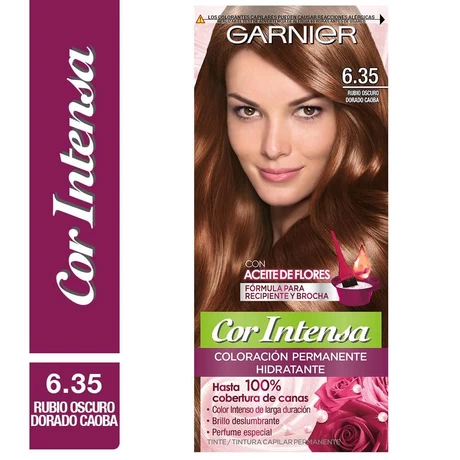 Nutrisse Cor Intensa 635 Rubio Oscuro Dorado Caoba