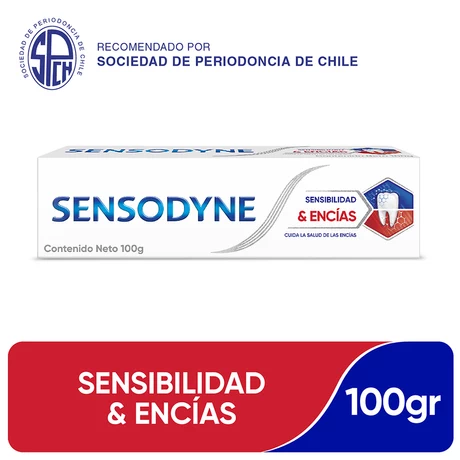 Sensodyne Pasta Dental Sensibilidad y Encías 100 gr