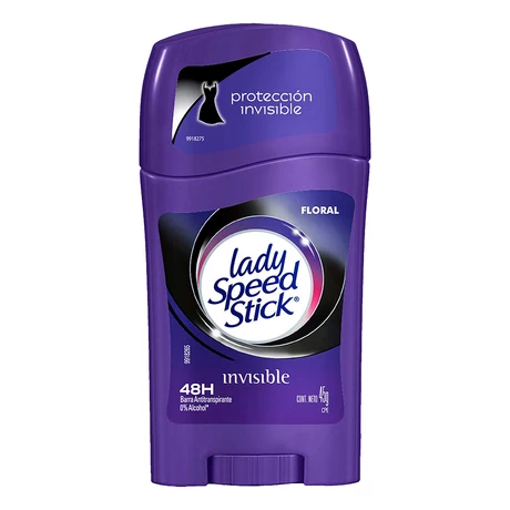 Lady Speed Stick Invisible Floral Desodorante Barra 45 g