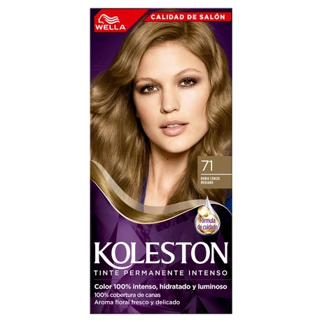 Koleston Tintura Permanente Tono 71 Rubio Ceniza Medio
