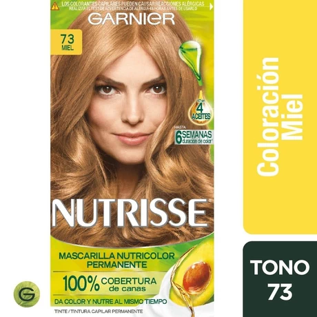 Nutrisse Tinte Permanente 73 Miel Rubio Dorado