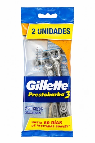 Gillette Prestobarba3 Máquina Desechable 2 unidades