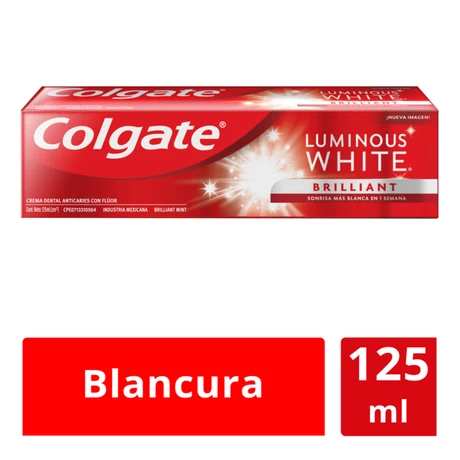 Colgate Pasta Dental Luminous White Brilliant 125 ml