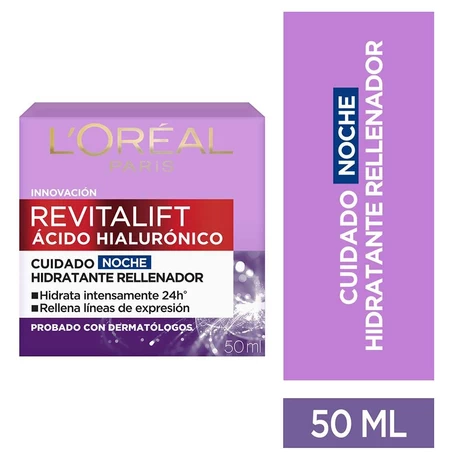L’Oréal Revitalift Hialurónico Crema Noche 50 ml