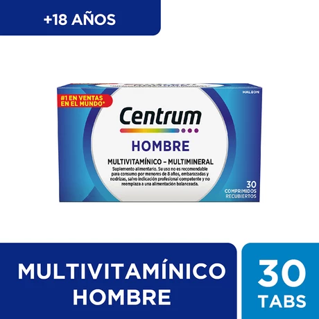 Centrum Multivitamínico Hombre 30 tabletas