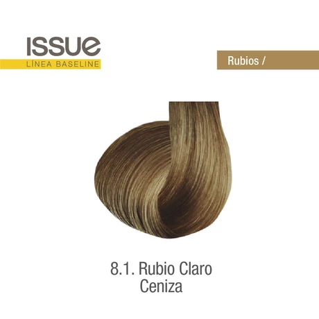Issue Tintura 8.1 Rubio Claro Ceniza
