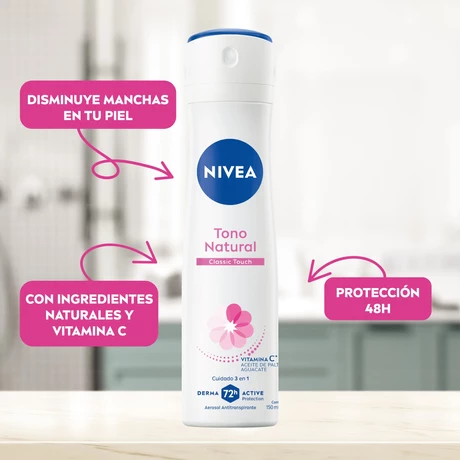 Nivea Aclarado Natural Desodorante Spray 150 ml