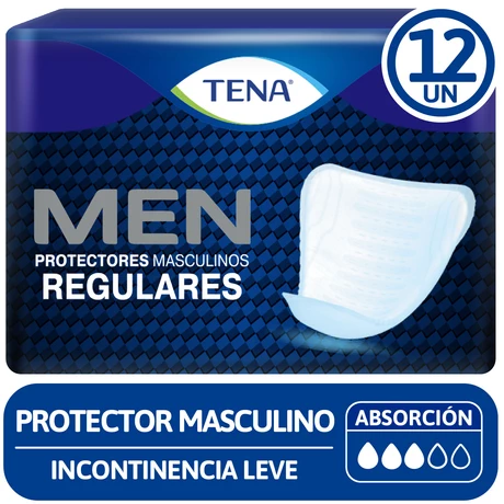 Tena Protector Masculino For Men 12 Unidades