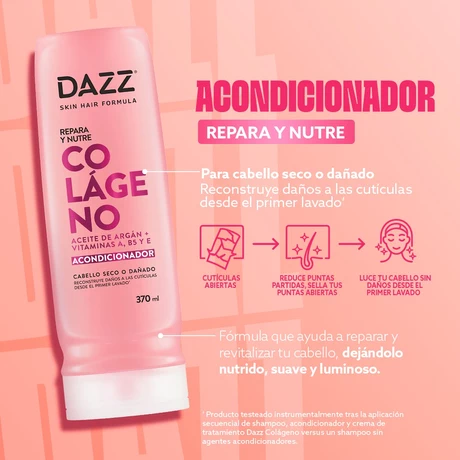 Dazz Acondicionador Colágeno 370 ml