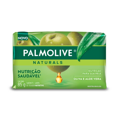 Palmolive Jabón Barra Aloe Vera y Oliva 85g