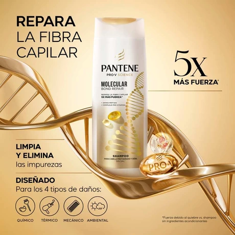 Pantene Shampoo Repair Molecular 300 Ml