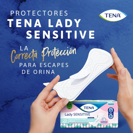 Tena Protector para Incontinencia Lady Sensitive 20 Unidades