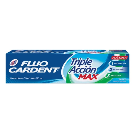FluoCardent Pasta Dental Triple Acción Max 150 ml